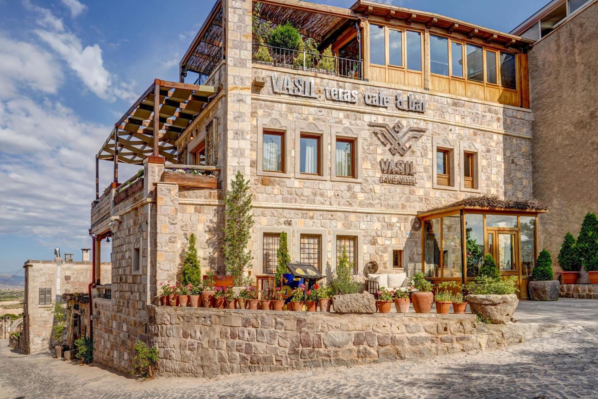 Vasil Cave Hotel Üçhisar Buitenkant foto
