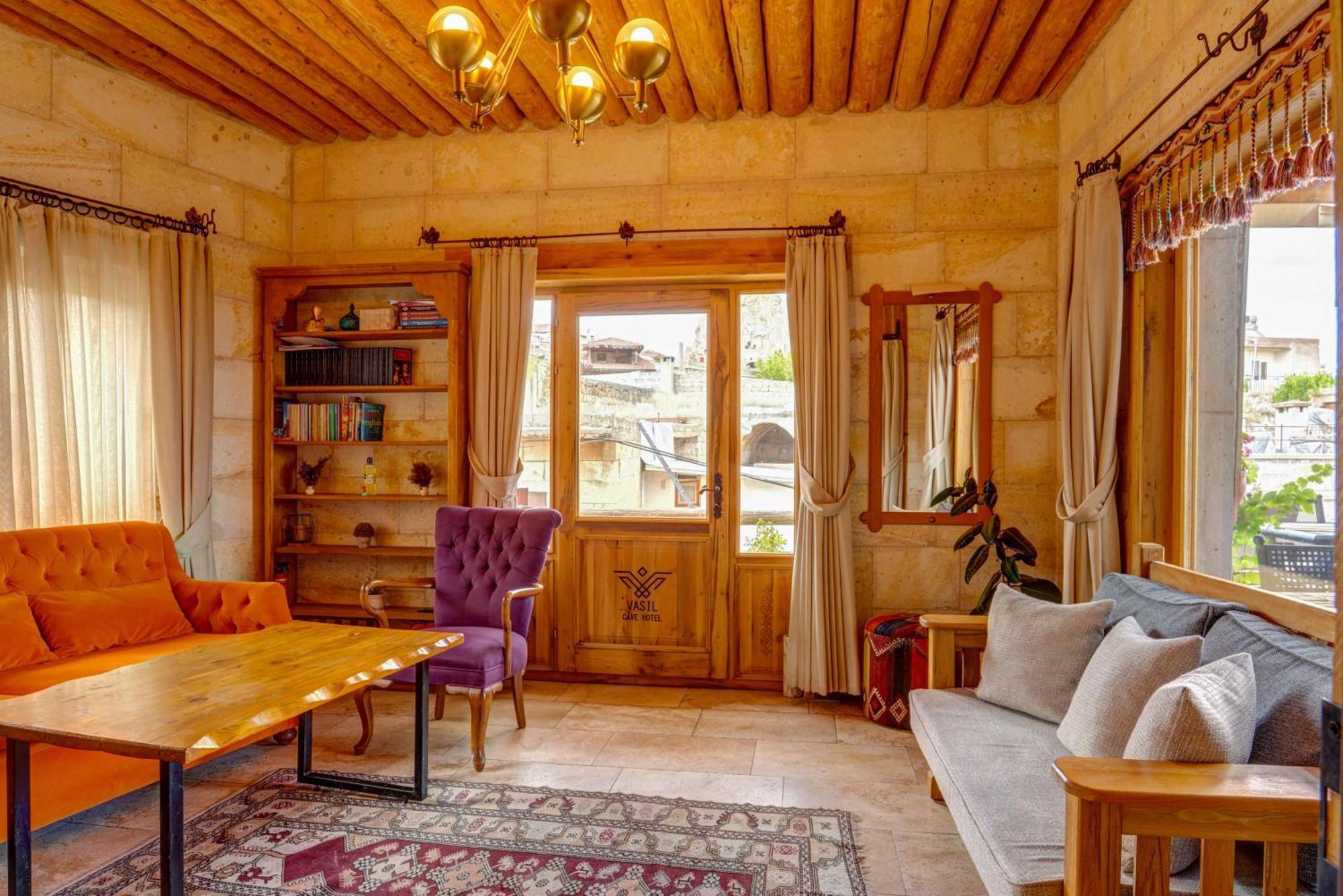 Vasil Cave Hotel Üçhisar Buitenkant foto
